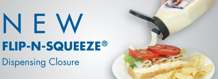 New Flip-N-Squeeze Caps Are Perfect for Condiments and More